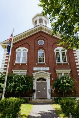 Woodstock Vermont 'taki tarihi Windsor İlçe Mahkemesi Sarayı