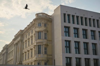 Old and modern architecture in Berlin, Germany clipart