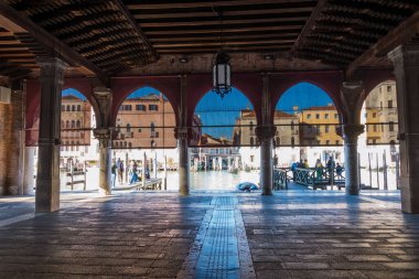 Rialto Balık Pazarı, Venedik, İtalya