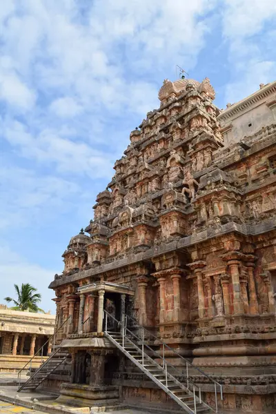 stock image The Airavatesvara Temple, located in Kumbakonam, Tamil Nadu, India.