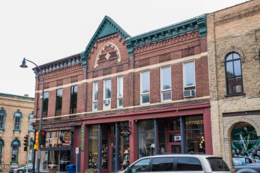 Çok güzel bir kasaba, Hudson, Wisconsin.