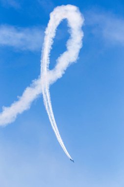 Fighter pilots performing aerial stuns at Seafair 2024 clipart