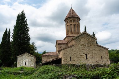 Gürcistan 'ın Kakheti bölgesinde Ortaçağ Ikalto Akademisi