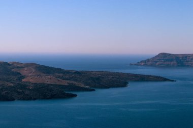 Ege Denizi 'ndeki Santorini Adaları