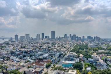 New Orleans şehir merkezi, Ağustos 'ta Louisiana