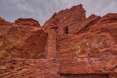 Wupatki Pueblo kalıntıları, Ulusal Anıt, Arizona