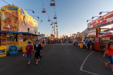 Arizona Eyaleti panayırı büfeleri