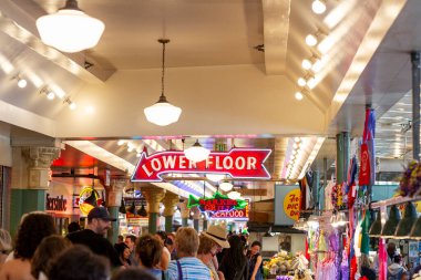 Seattle 'daki Pike Place' in içinde.