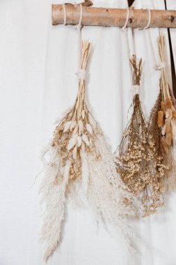 Evdeki Eşsiz Pampas Dekorasyonu