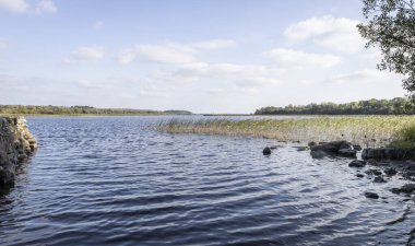 Lough Arrow on a summer day in Silgo clipart