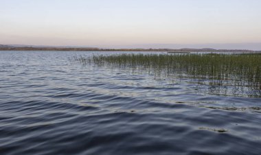 Lough Scannell in Leitrim on a summers day clipart