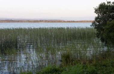 Lough Scannal in Co Leitrim on a summers day clipart