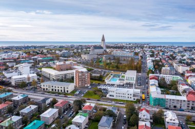 Yazın Reykjavik Şehir Merkezi