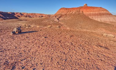 Red Hill in Dead Wash Petrified Forest AZ clipart