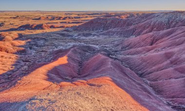 Cliffs of Dead Wash in Petrified Forest AZ clipart