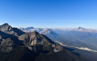 Highest up above the clouds clipart