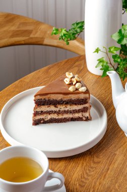 Fındıklı çikolatalı bisküvi.