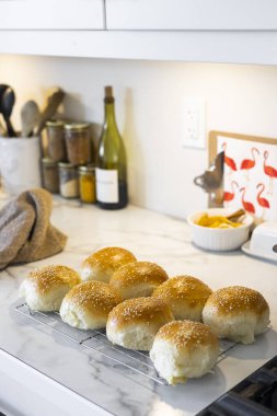 Mutfakta Susam Tohumu Çöreği