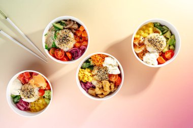 Balık ve sebzeli dürtme seti