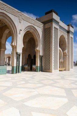 Hassan II Camii, Afrika 'nın en büyük ikinci camii.