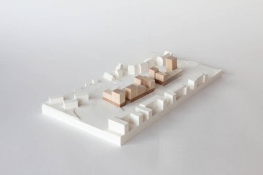 Mimari model yeni bir kentsel gelişim kavramını gözler önüne seriyor