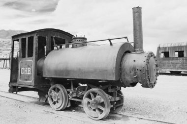 Pulacayo 'nun terk edilmiş trenlerinin rahatsız edici güzelliği.