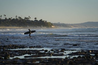 La Jolla 'da sörfçü