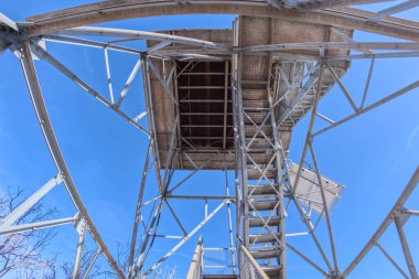 Fire Watchtower of Apache Maid Mountain AZ clipart