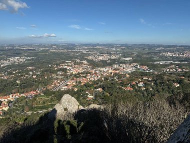 Landscape View of Sintra, Portugal clipart