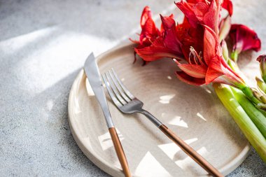 Kırmızı Amaryllis, Hippeastrum 'u da bilir.