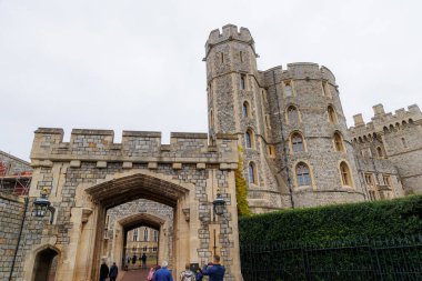 Windsor Kalesi 'ne giriş görüntüsü