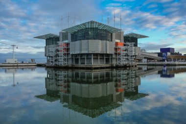 Lizbon Okyanusu Avrupa 'nın en büyük kapalı akvaryumlarından biridir.