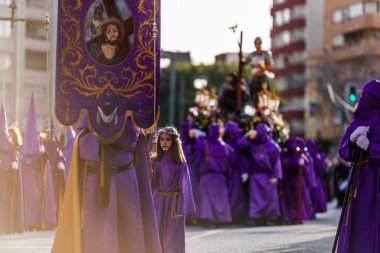 Nasıralılar Kutsal Cuma Villajoyosa Geçit Töreni 'nde