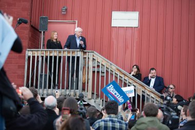 Bernie Sanders Rallisi, Iowa Komitesi 2020