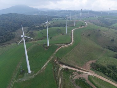 Hava görüntüsünden rüzgar enerjisi
