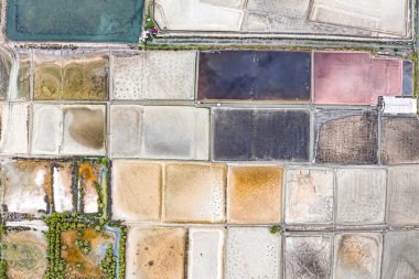 Tuz düzlüklerinin havadan görünüşü, Tayland