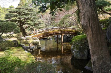 Kyoto Gardens Köprüsü Japon Bahçesi