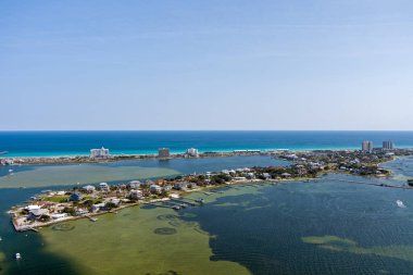 Pensacola Sahili 'nin havadan görünüşü