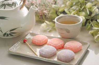 Serene Tea Time with Snow Skin Mooncakes