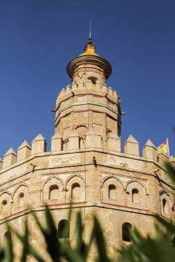 İspanya, Sevilla 'dan Torre del Oro.