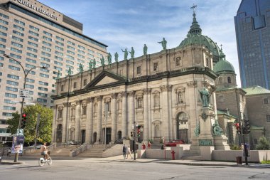 Montreal, Quebec 'teki Dünya Katedrali Kraliçesi Mary.