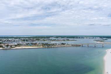 Orange Beach 'in hava manzarası