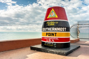 Key West Güney Noktası Turist İşareti