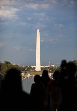 Lincoln Anıtı 'ndan Washington Anıtı