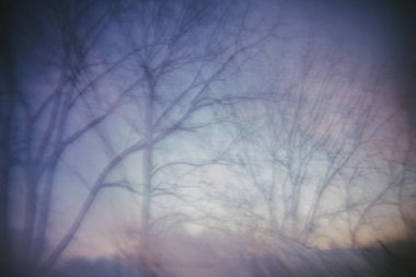 Yumuşak Odaklı ve Kasıtlı Bulanık Kış Manzarası