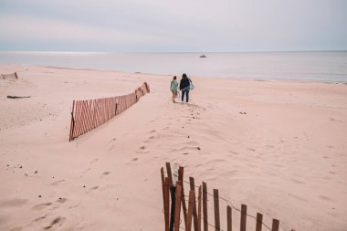 Baharda Oval Plaj Michigan Gölü