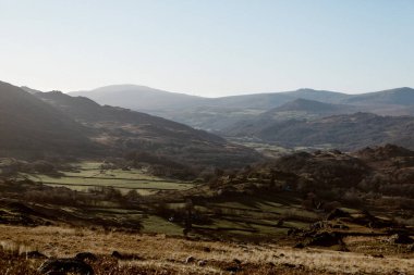 Cumbria 'daki Dow Crag' dan Görünüm