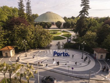 Green Park 'taki konser salonuna güzel bir hava manzarası.