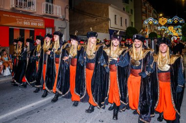 Mağriplilerin Villajoyosa Geçit Törenindeki Berberiler