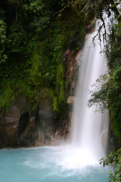 Kosta Rika Şelalesi Doğa Manzarası